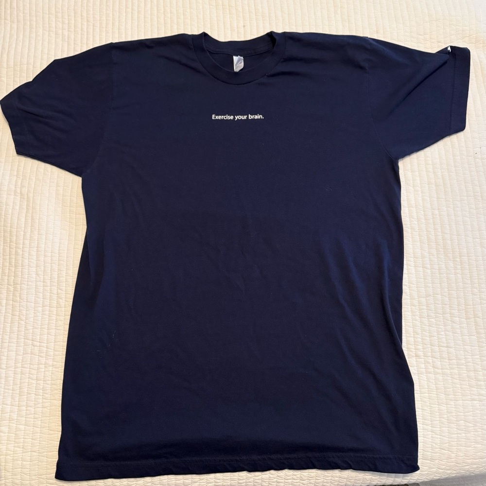 American Apparel Navy Short Sleeve Tee